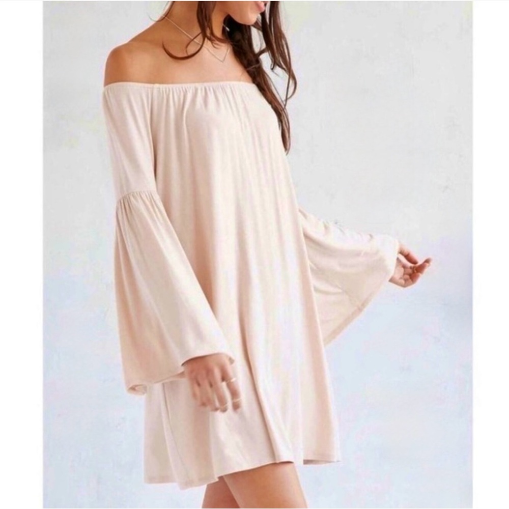 Urban Outfitters Ecote Bell Arms Short Flowy Off the Shoulder
